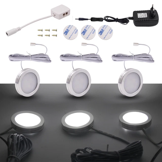 Luminoodle Click LED-Band 3er Pack – Batteriebetrieben, 36 Zoll, Warmweiß, Für Schrank & Küche