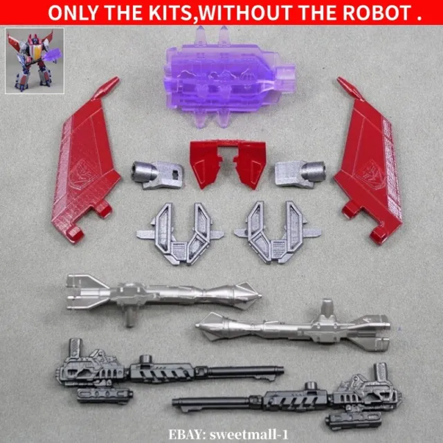 3D DIY Wing Filler Weapon Upgrade Kit For WFC SS-GE06 Starscream Accessories