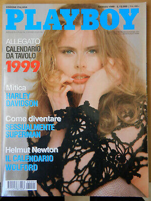 Playboy, gennaio 1999 + calendario 1999 - Versione italiana, Lancio spa