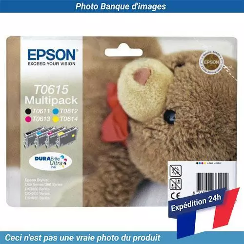 C13T06154010 Epson Stylus D66 Cartouche d'Encre CMYK