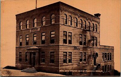 YMCA Building McKees Rocks Pennsylvania PA 1911 Postcard Fort Pitt Publishing
