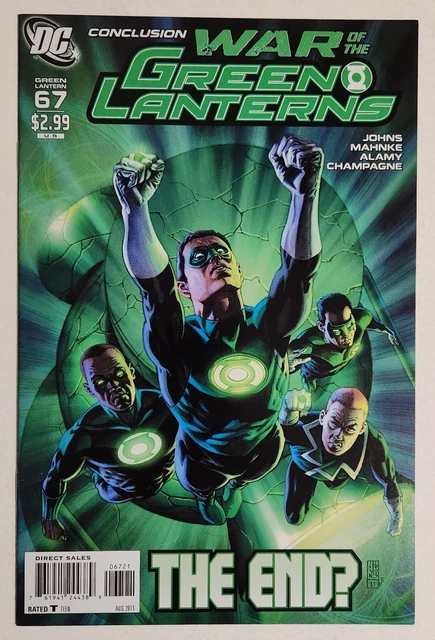 Green Lantern #67 (2011, DC) VF/NM Vol 4 1:10 J.G. Jones Variant Final Issue