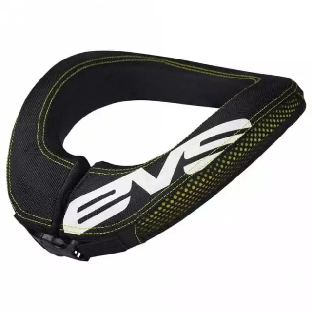 EVS Adult R2 MX Armour Race Neck Collar - Black/Yellow