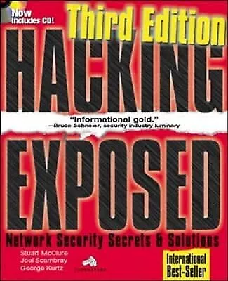 Hacking Exposed: Network Security Secrets & Solutions, 3/e, McClure, Stuart & Sc