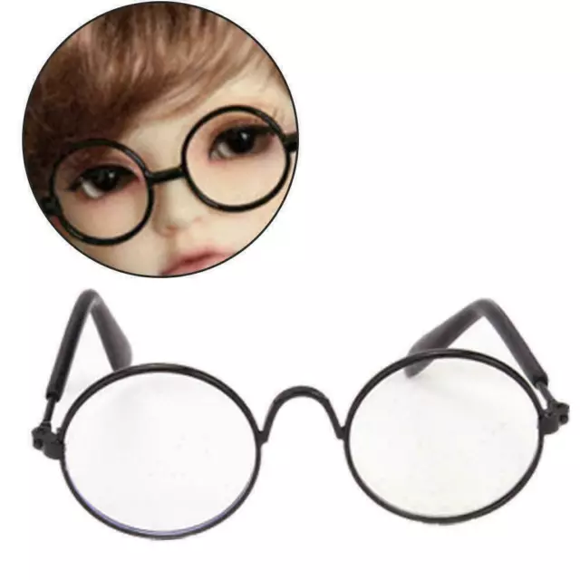Doll Glasses Vintage Oval Glasses Suitable For 18 inches Silver Best HOT A8