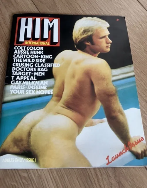 Him International 1. Ausgabe - Mike Gay Arlen Magazin. Arlen's Guys. Colt Modelle