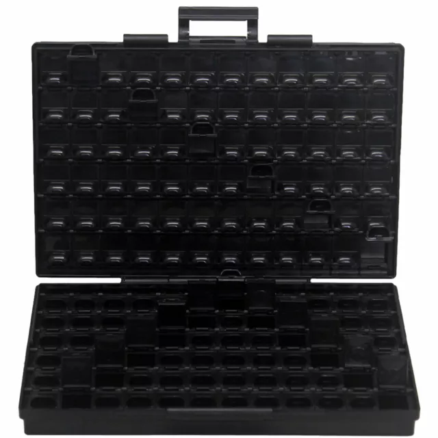 AideTek ESD safe SMD components storage beads box w/144 bins BOXALLanti-statics