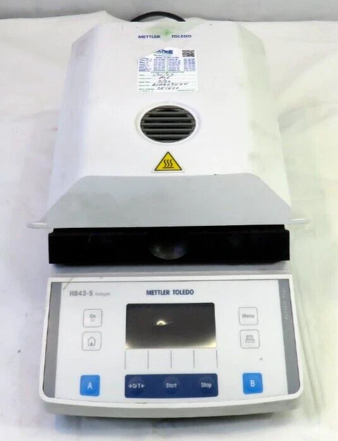 METTLER TOLEDO HB43-S Halogen Moisture Analyzer, FOR PARTS/ REPAIR