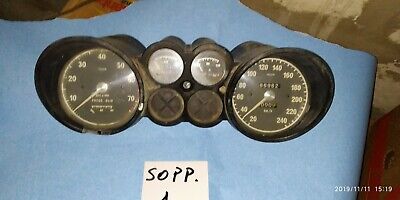 ALFA ROMEO BERLINA 2000 Jaeger combinata strumento TACHOMETER CONTAGIRI Bertone 