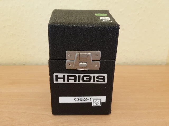 Haigis Prüfgewicht Kalibriergewicht 2kg, M1, Edelstahl, Box