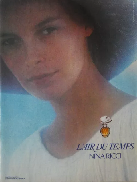 1979 NINA RICCI Air Du Temps Perfume Press Advertisement £3.08 ...