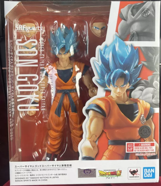 Figure Bandai Dragon Ball Super - Goku Super Sayajin God - Mango