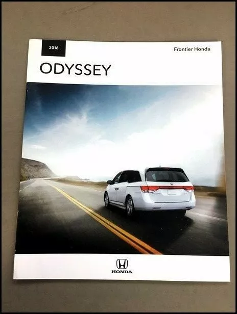 2016 Honda Odyssey Van 20-page Original Car Sales Brochure Catalog