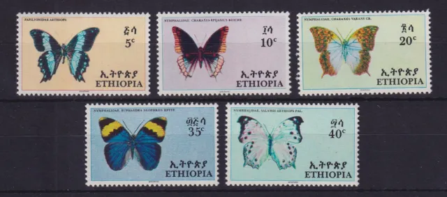 Äthiopien 1967 Schmetterlinge Mi.-Nr. 555-559 postfrisch **