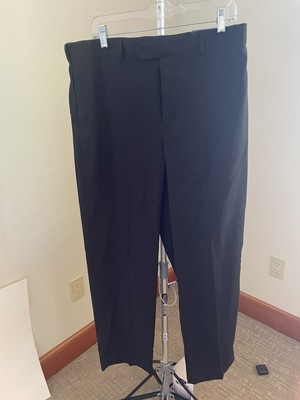 Mens Croft Barrow Pleated Classic Fit  Comfort Waist Dress Pants Wool 36X32 NWT