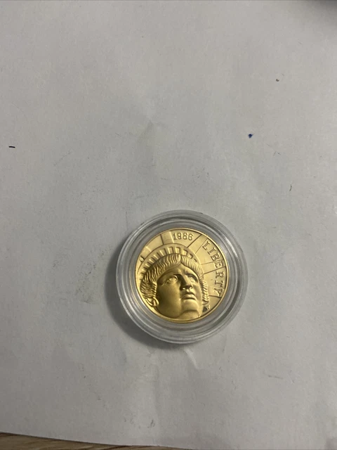 1986 Liberty Five Dollar gold coin