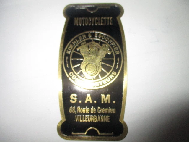 Plaque D'identification Militaire Allemande Type KDF WW2 - Bouclier Voiture Ancienne - Occasion
