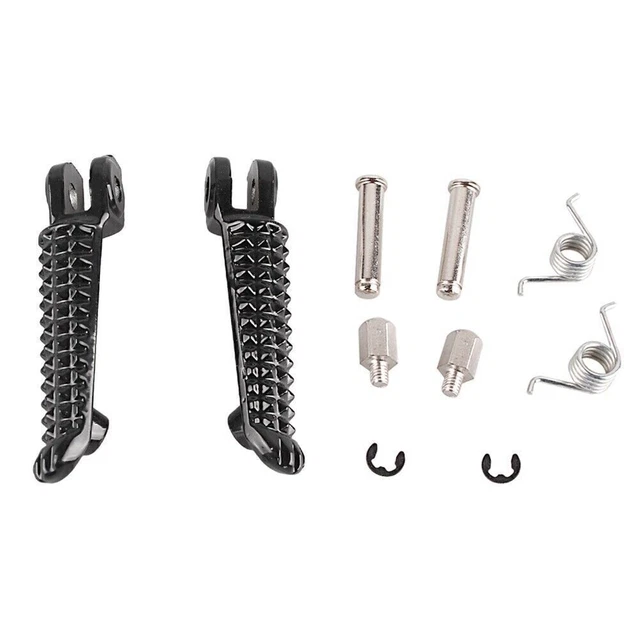 Coppia Poggiapiedi Anteriore Peg Fit Yamaha YZF R1 1998-2011 Moto