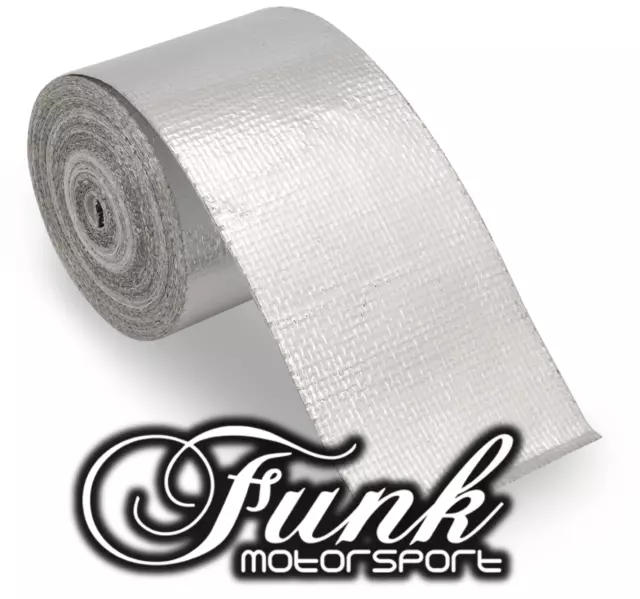 Silver Reflective Heat tape 50mm x 2.5m Performance Race Cool by Funk Motorsport