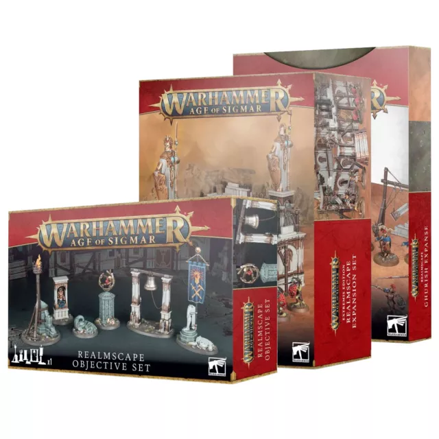 Warhammer Age of Sigmar Scenery Expansions | Realmscape Terrain / Objectives