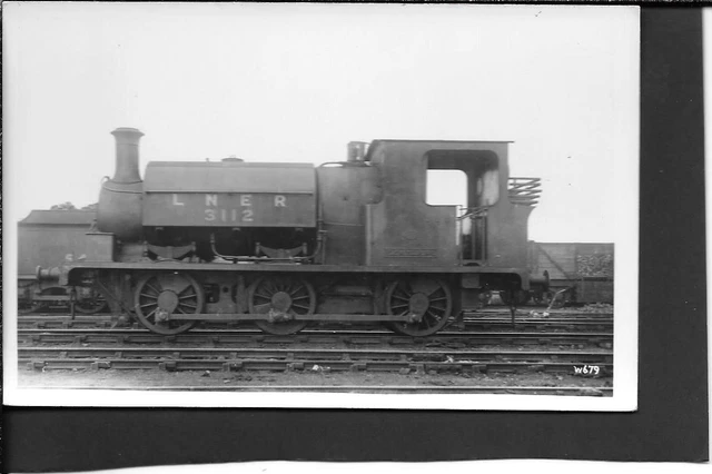 J84 LNER EX EAST & West Yorkshire Railway - J84 No. 3112 - Vintage Image ...