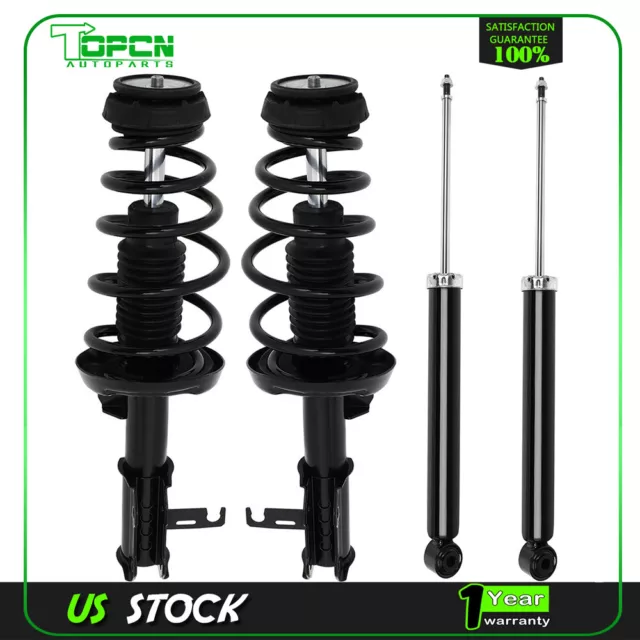 For 2011-15 Chevrolet Cruze Quick Complete Strut Spring Assembly Shock Full Set