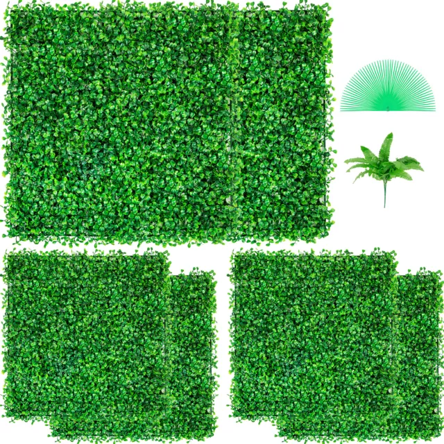 VEVOR Hiedra Artificial Plantas Hiedra Artificial 50,8 x 50,8 cm 6 Piezas Verde