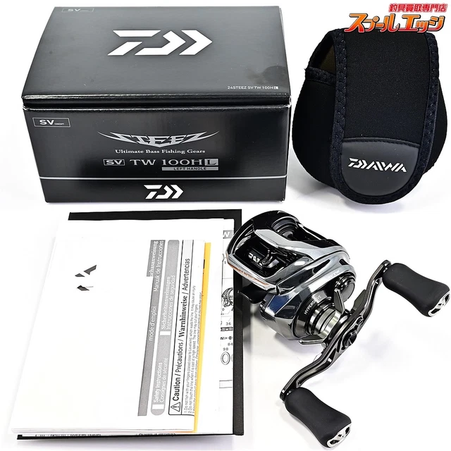 ダイワ　24スティーズ SVTW 100HL left handle DAIWA 24 STEEZ SV TW 100HL Left Handle Bait reel #013