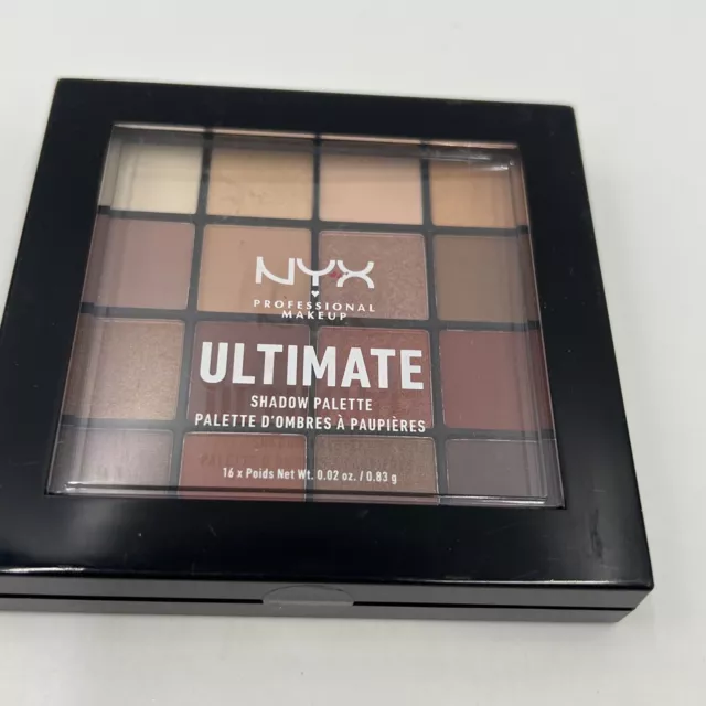 NEW NYX Ultimate Eyeshadow Shadow Palette Warm Neutrals