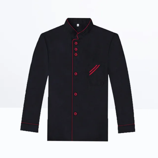 Chef Jacket Catering Jackets Coat Breathable Button down Shirts for Women Dress