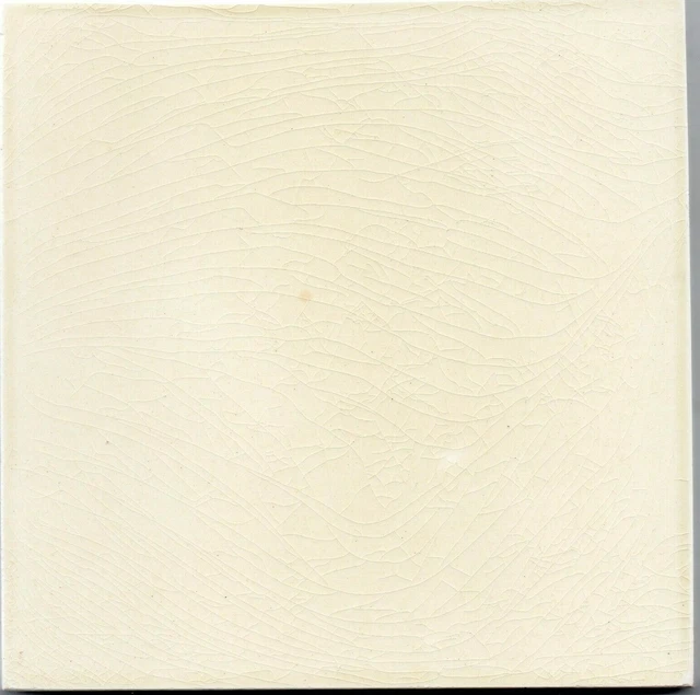 Lot of 170 field tiles 45 sqft white cream Original Richards antique reclaimed