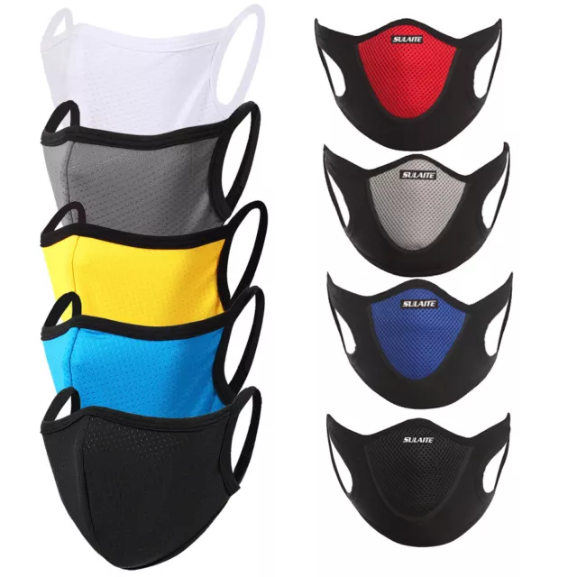 Breathable Face Mask Reusable Washable Cover Soft Cloth Mask For Men Women