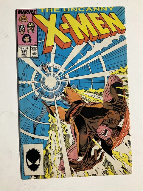 Uncanny X-Men 221 Vf- Very Fine- 7.5 1St Mr Sinister Marvel