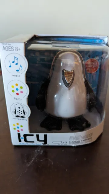 I-CY Icy Penguin Interactive Lighted Dancing Speaker Hasbro New Sealed T15 Tiger