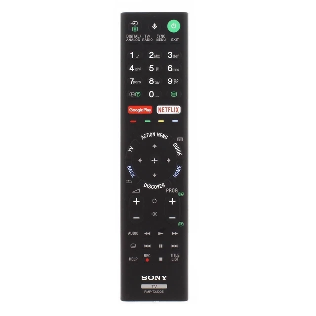 NEW ORIGINAL REMOTE Control Sony RMFTX200E GOOGLEPLAY NETFLIX VOICE