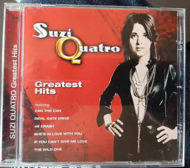 Suzi Quatro - Greatest Hits [EMI] 1999 CD Album, In Excellent Condition Free P&P