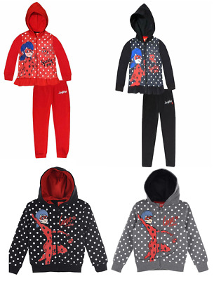 Girls Kids Official Miraculous Ladybug Official Hoodies Or Tracksuit Lounge wear