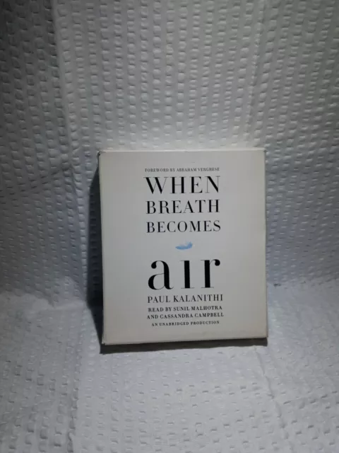 When Breath Becomes Air by Paul Kalanithi (2016, Audiobook only 