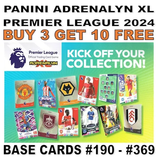 PANINI ADRENALYN XL Premier League 2025 20232024 Cartes De Base 190