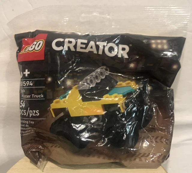 LEGO CREATOR 30594 Rock Monster Truck Mini Vehicle Polybag 54 Pcs Party Favor