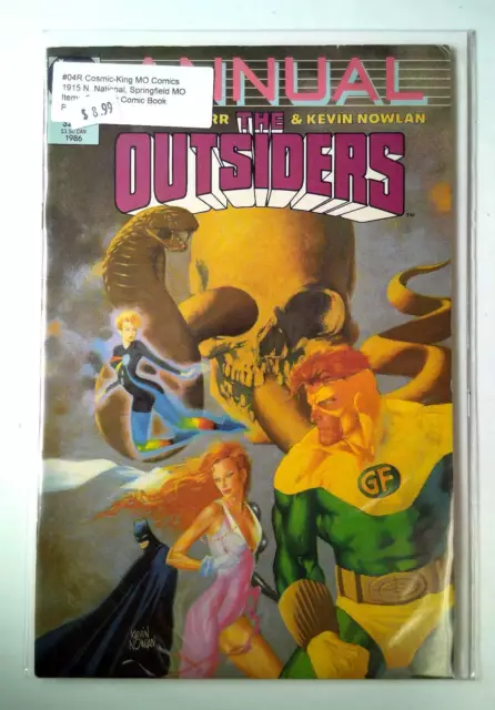 The Outsiders Annual #1 DC Comics (1986) FN/VF 1st Print Comic Book