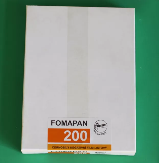 Plan film Fomapan 200 25 feuilles