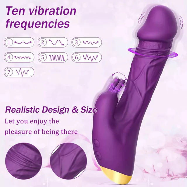 G-Spot-Rabbit-Sex-Vibrator-Dildo-Stimulator-Rechargeable-Adult-Toys-For-Women 2