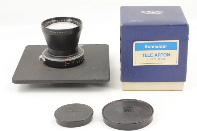Objectif Schneider-Kreuznach Tele Arton 240mm F/5.5 – Monture Linhof, Très Bon état