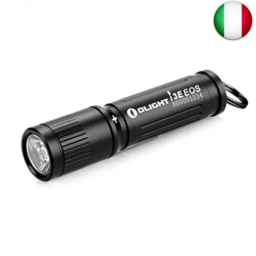 OLIGHT I3E EOS Torcia Portachiavi Mini Impermeabile IPX8, LED 90 Lumen Gittata