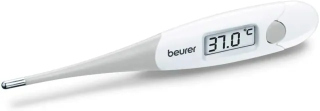 Beurer Termómetro clínico digital flexible bebé,niños,adulto,oral,axilar,rectal