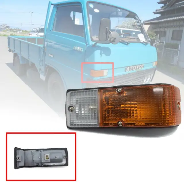 Segnale indicatore luminoso lampada angolo anteriore destro per camion...