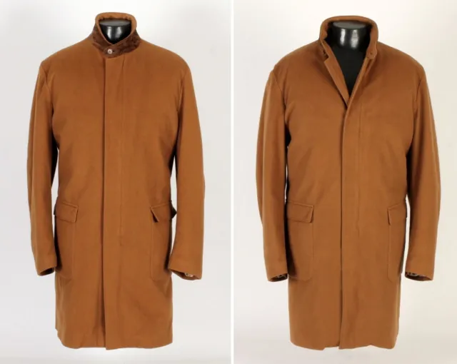 Lux $27,950 LORO PIANA Vicuña Vicuna Coat w/ Removable Cashmere Lining - 2XL