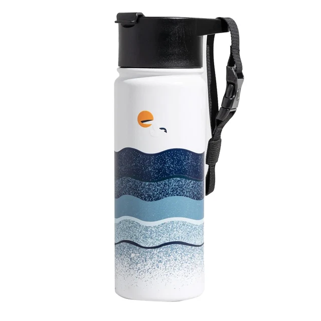 United by Blue 18oz Insulated Travel Mug White