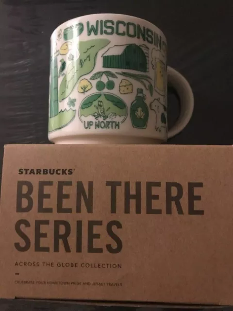 STARBUCKS BEEN THERE SERIES WISCONSIN  MUG 14 oz. NEW in BOX !